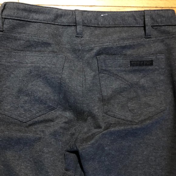 Women's Calvin Klein Dark Gray Stretchy Jeggings Pants - Picture 5 of 9